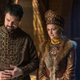 Oleg (Danila Kozlovsky) and Katia (Alicia Agneson)